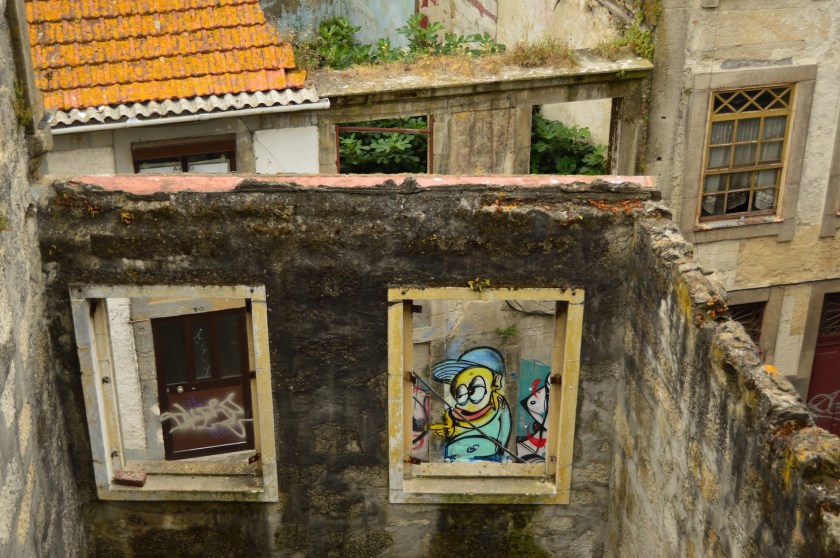 Donald in the window